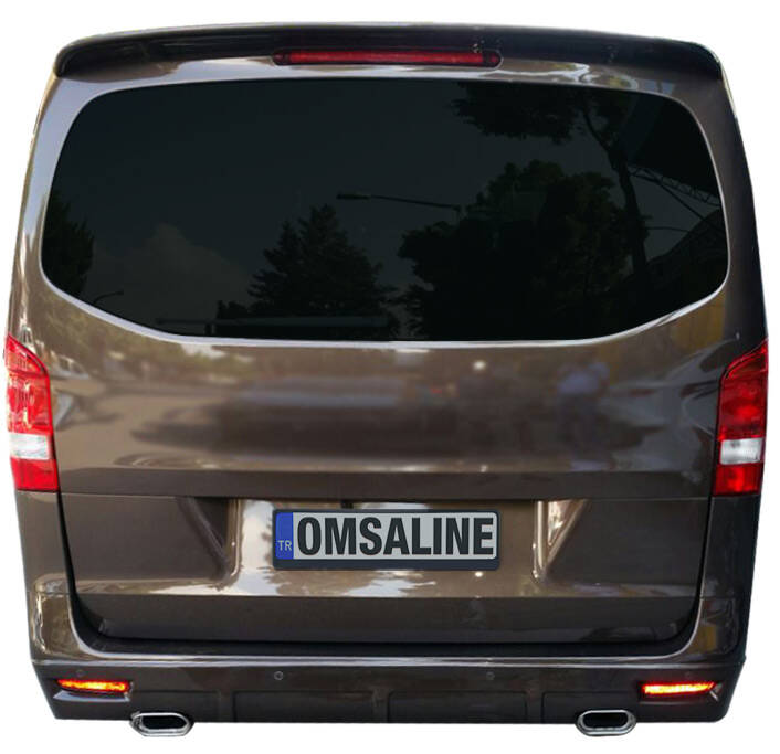 Mercedes Vito W447 Rear Spoiler 2014 and Later - Omsa Line