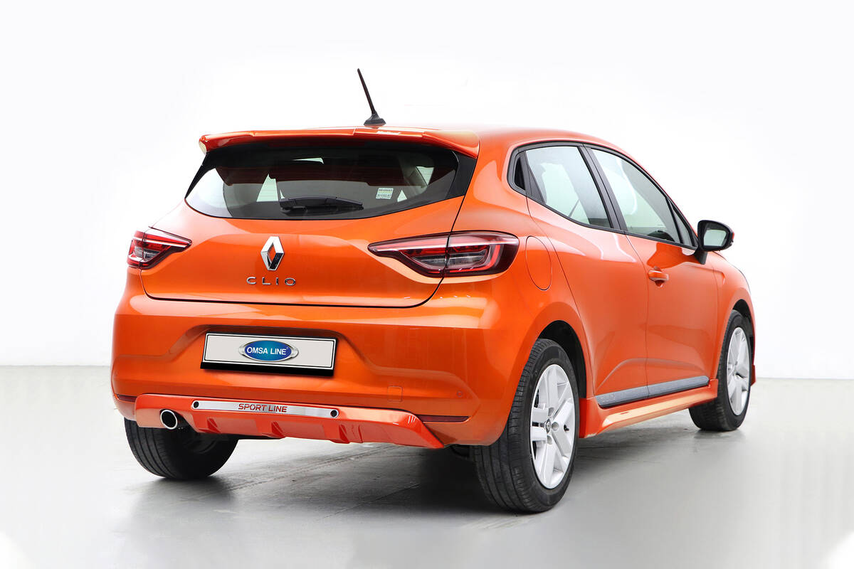 Renault Clio 5 Rear Diffuser 2019 and After - Omsa Line
